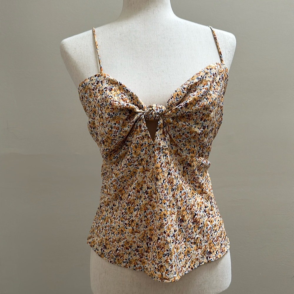 Abercrombie & Fitch floral tank top.